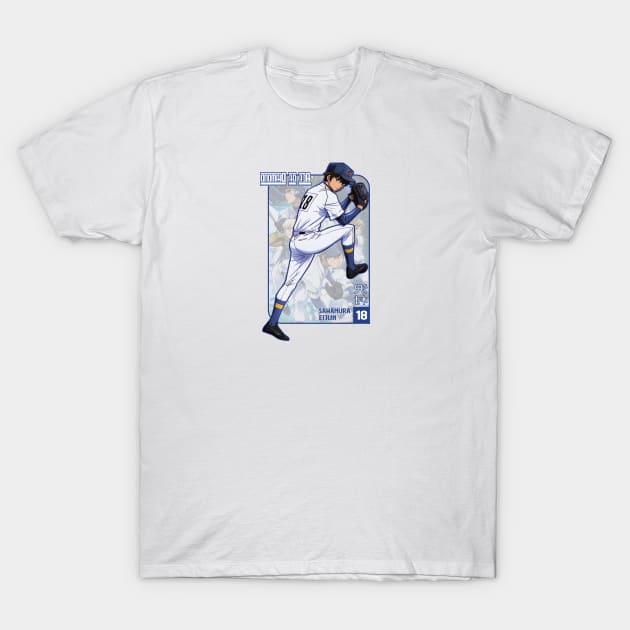 Sawamura Eijin Eighteen T-Shirt by miocbjr